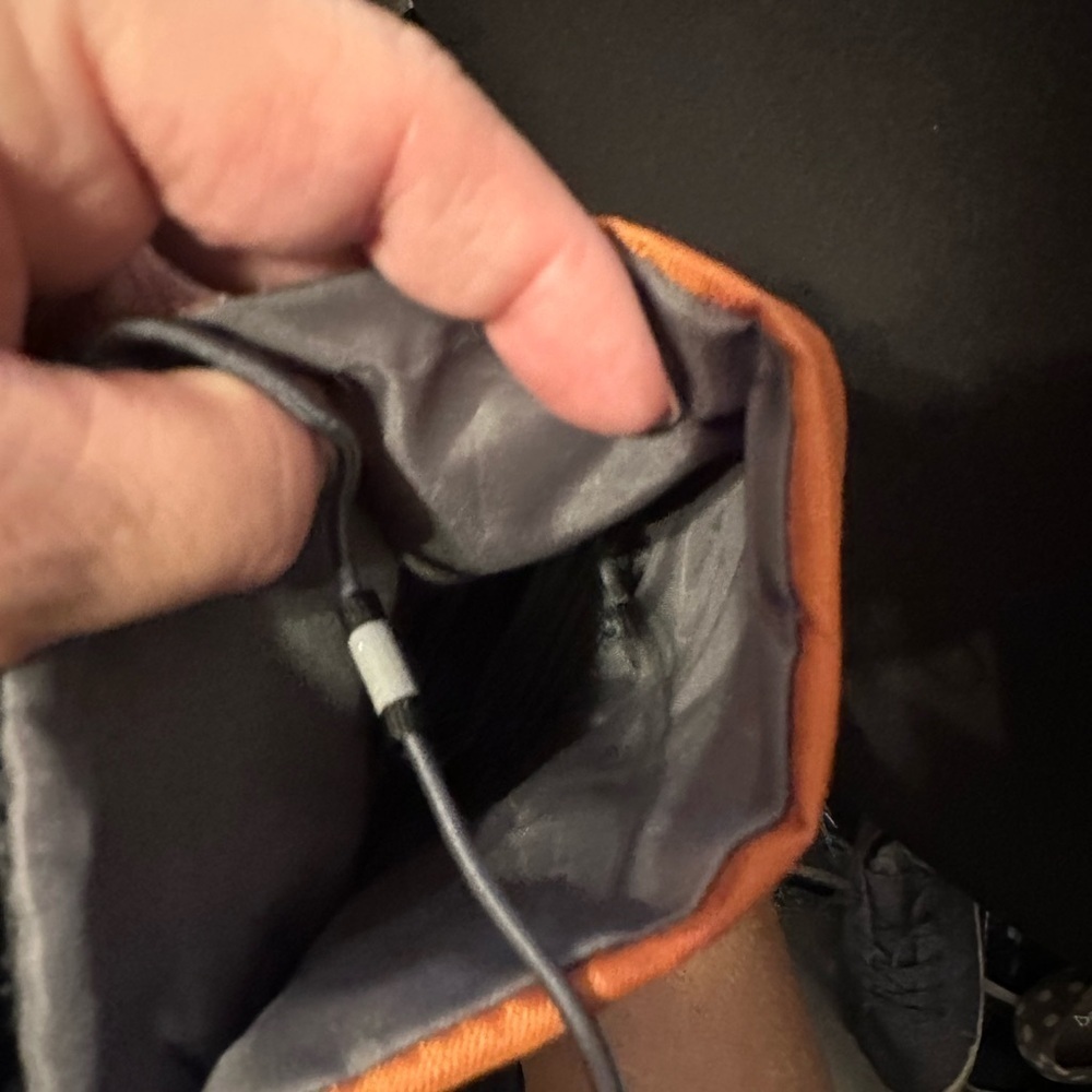 Orange and Gray Outdoor Waist Bag - Picture 4 of 5